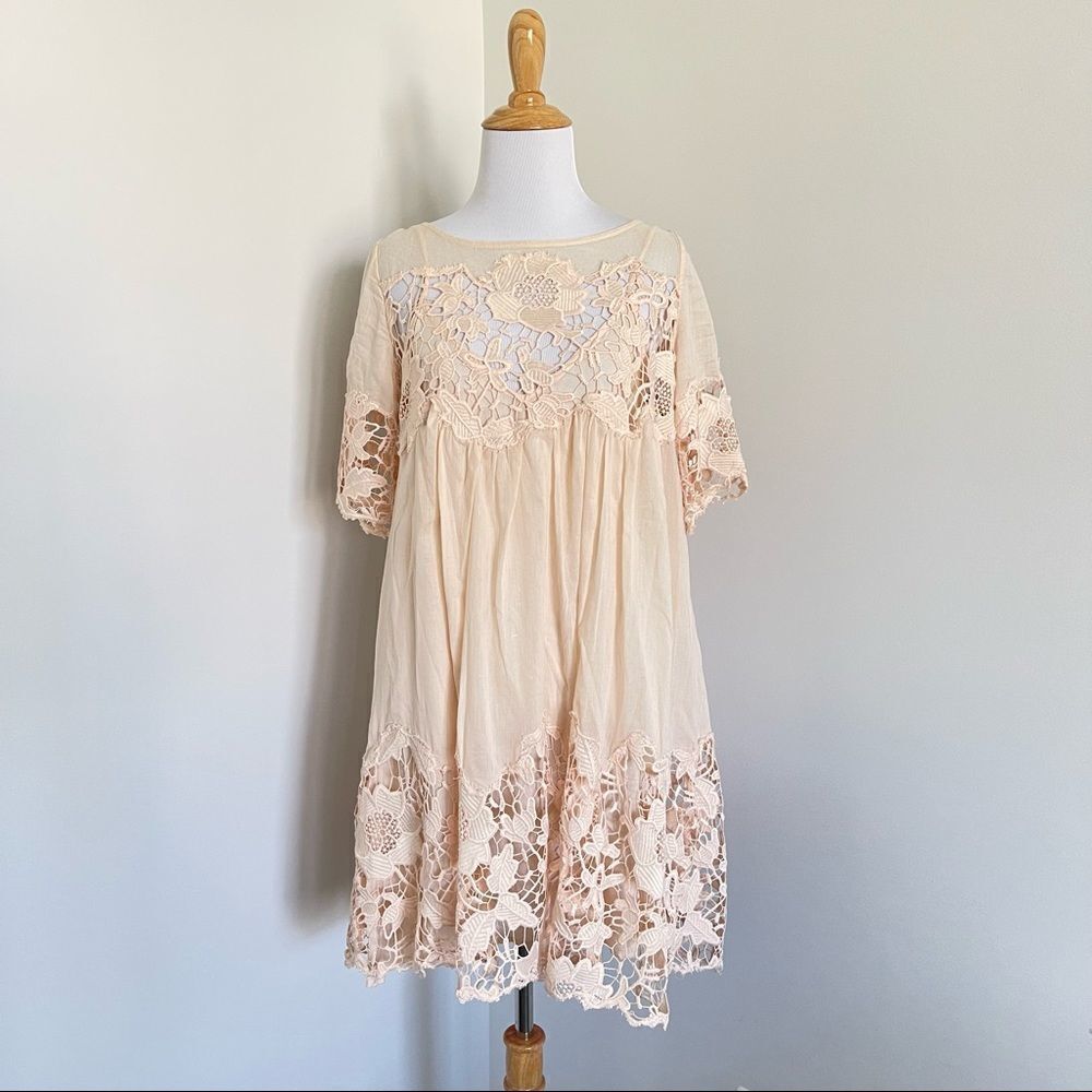 Anthropologie Magnolia Holding Horses Lace Dress